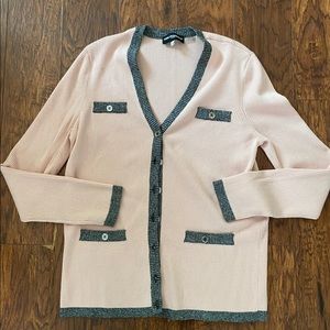 Karl Lagerfeld Cardigan Coco Chanel Style Medium